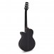 3/4 Single Cutaway Electro Acoustic Guitar by Gear4music, Black