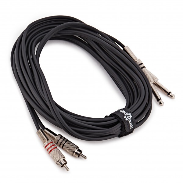 Phono - Dual Mono Jack Pro Cable, 6m