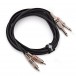 Phono - Dual Mono Jack Pro Cable, 3m