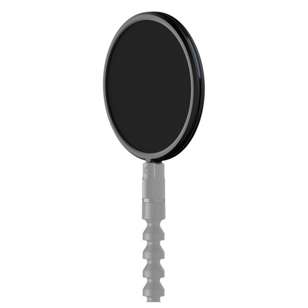 Pop Audio Fabric Pop Shield (Gooseneck Not Included) - Angled