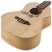 Luna Bamboo Tenor Ukulele, Satin Natural