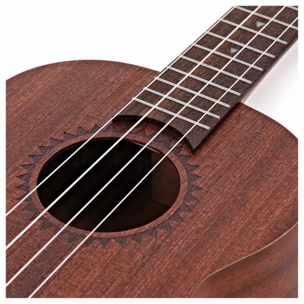Luna Tattoo Tenor Ukulele, Mahogany