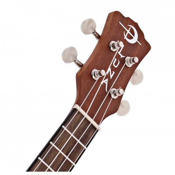 Luna Maluhia Concert Electro Ukulele, Mahogany