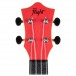 Flight TUC-35 Travel Concert Ukulele, Red - Headstock Front