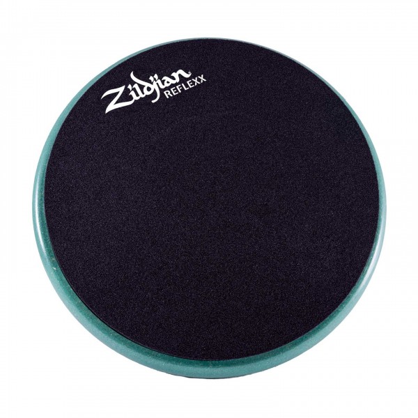 Zildjian Reflex 10'' Conditioning Practice Pad, Green - Side 1