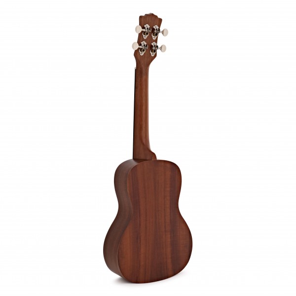 Luna Flamed Acacia Concert Ukulele, Satin Natural