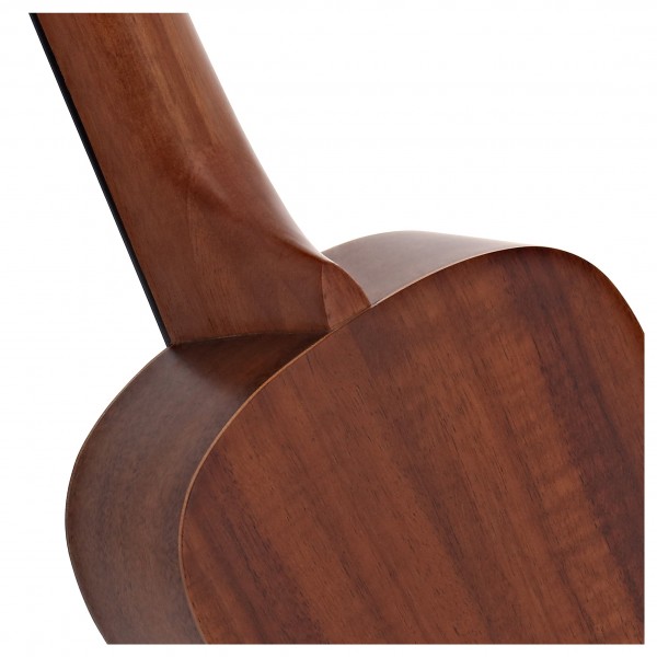 Luna Flamed Acacia Concert Ukulele, Satin Natural