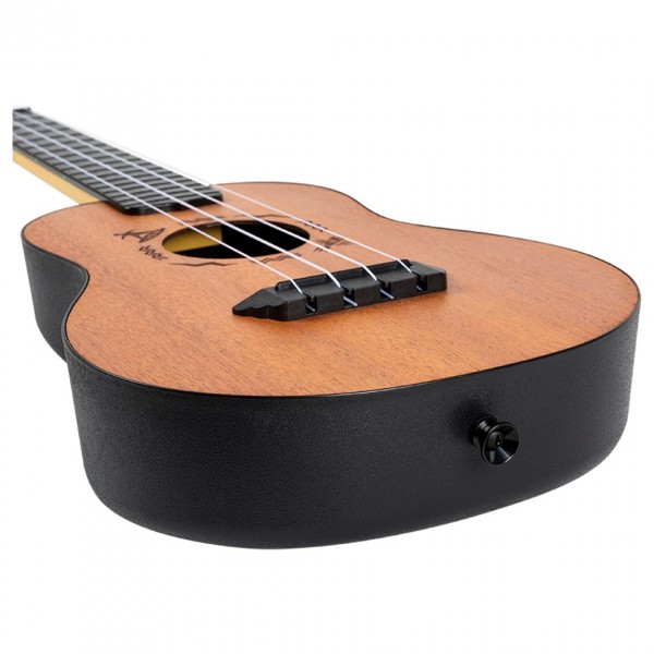 Flight TUC-53 Travel Concert Ukulele, Mahogany - Bottom