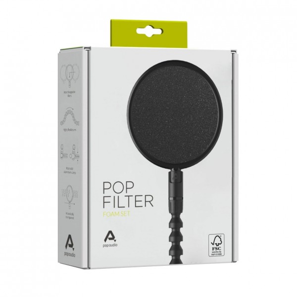 Pop Audio Foam Pop Filter Set - Box Front