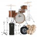 Gretsch Catalina Jazz 18'' 4pc elementy konstrukcyjne & Cymbal pakiet, Bronze Sparkle