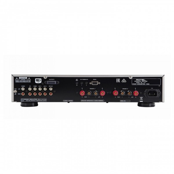 Rotel A11 Tribute Edition Integrated Amplifier Back View