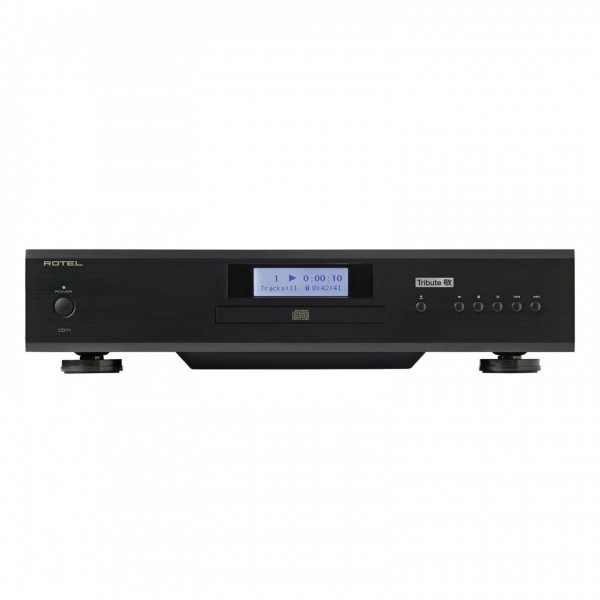 Rotel CD11 CD Player Tribute Edition, Black Front View