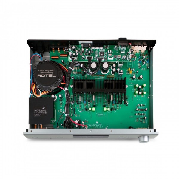 Rotel A11 Tribute Edition Integrated Amp, Silver Internal View