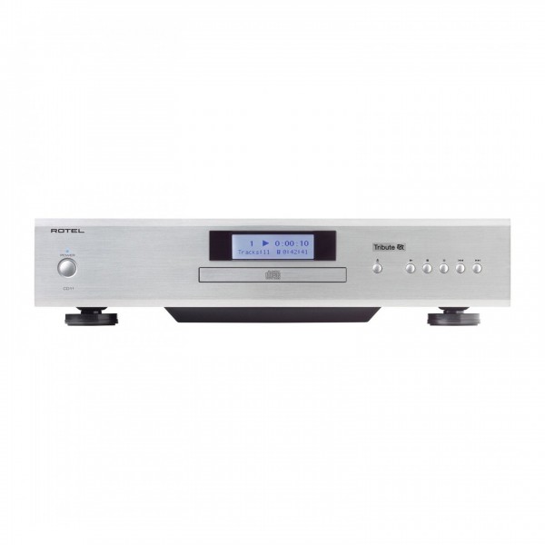 Rotel CD11 CD Player Tribute Edition, Silver Front View