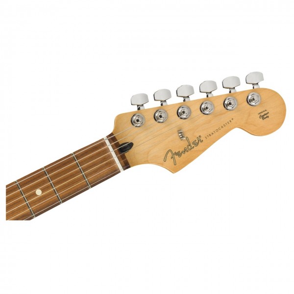 Fender Player Stratocaster PF, Sherwood Green Metallic - Headstock Front