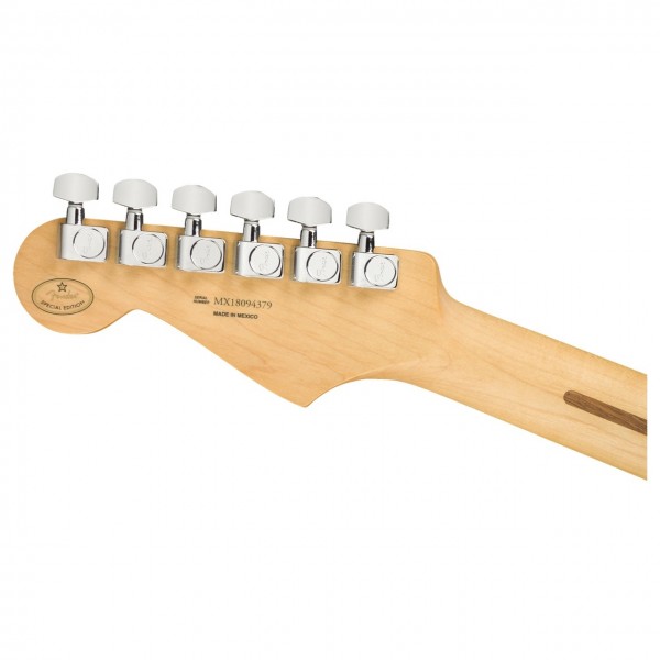 Fender Player Stratocaster PF, Sherwood Green Metallic - Headstock Back