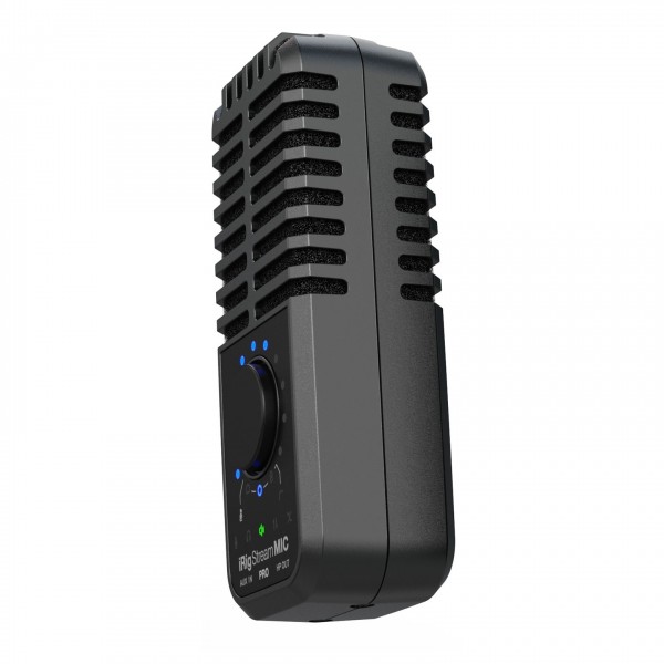 IK Multimedia iRig Stream Mic Pro - Side Angled
