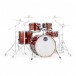 Mapex Mars Birch 22'' 5pc Rock Fusion Shell Pack Blood Orange