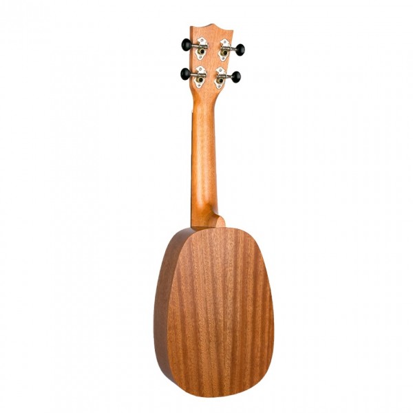 Flight NUP310 Pineapple Ukulele, Sapele - Back
