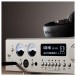 T+A Solitaire HA-200 Headphone Amplifier, Silver Lifestyle View