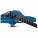 Schecter C-4 Deluxe, Satin Metallic Light Blue 1