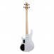 Schecter C-4 Deluxe, Satin White back