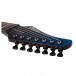 Schecter Reaper-7 Elite MS, Deep Ocean Blue headstock