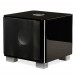 REL T7X Subwoofer, Gloss Black - with Grille