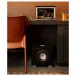 REL T7X Subwoofer, Gloss Black - Lifestyle
