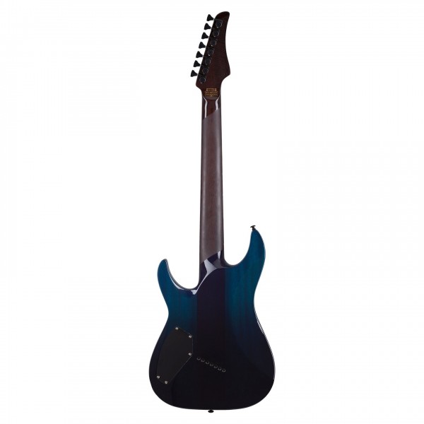 Schecter Reaper-6 Elite, Deep Ocean Blue back