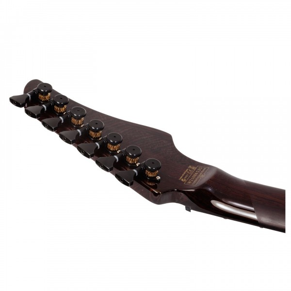 Schecter Reaper-6 Elite, Deep Ocean Blue tuning machines