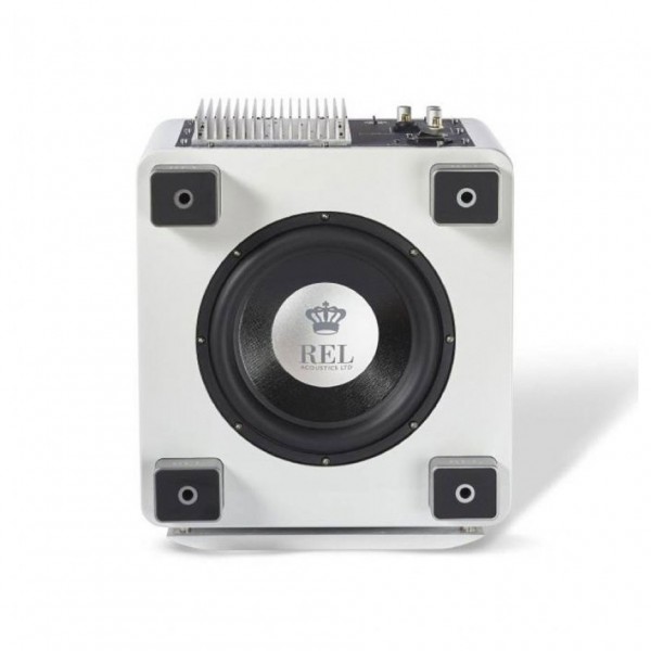 REL T9X Subwoofer, Gloss White - Base