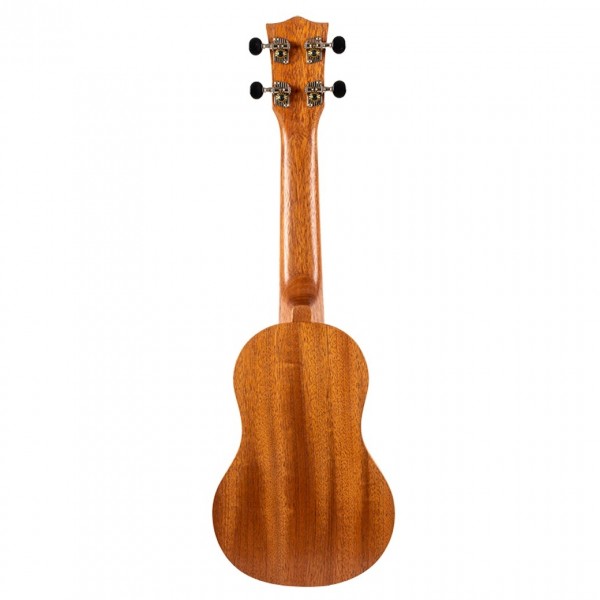 Flight WUS-3 Soprano Ukulele, Mahogany - Back