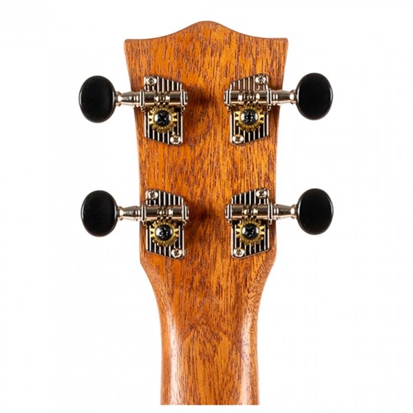 Flight WUS-3 Soprano Ukulele, Mahogany - Headstock Back
