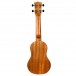 Flight WUS-4 Soprano Ukulele, Koa - Back