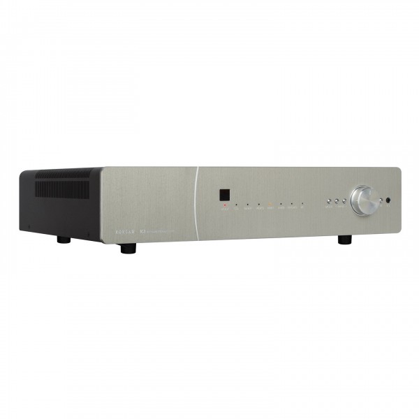Roksan Kandy K3 Amplifier, Anthracite Silver Side View