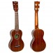 Flight MUS-2 Heritage Soprano Ukulele, Mahogany 2 