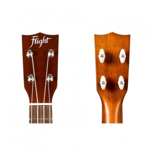 Flight MUC-2 Heritage Concert Ukulele, Mahogany headstock