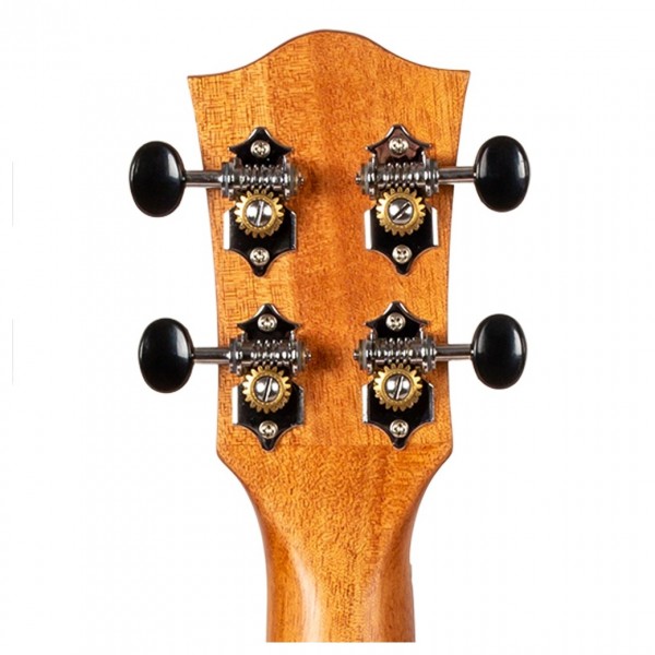 Flight Antonia Concert Electro Ukulele, Mahogany - Headstock Back