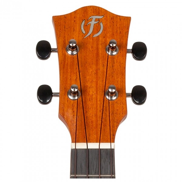 Flight Antonia Tenor Electro Ukulele, Mahogany - Headstock Front