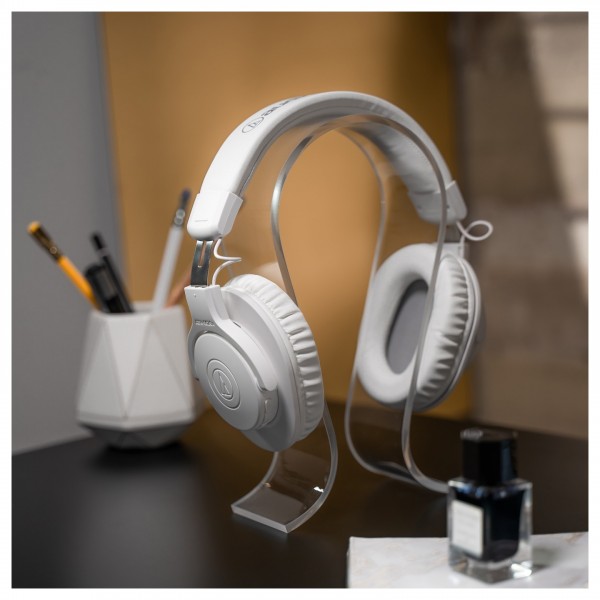 Audio-Technica M20xBT Bluetooth Headphones, White