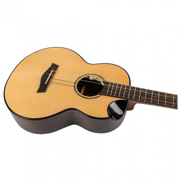 Flight Aurora Solid Top Baritone Electro Ukulele - Body