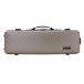 BAM Supreme Hightech Oblong Violin Case, Champagne with Black Handle