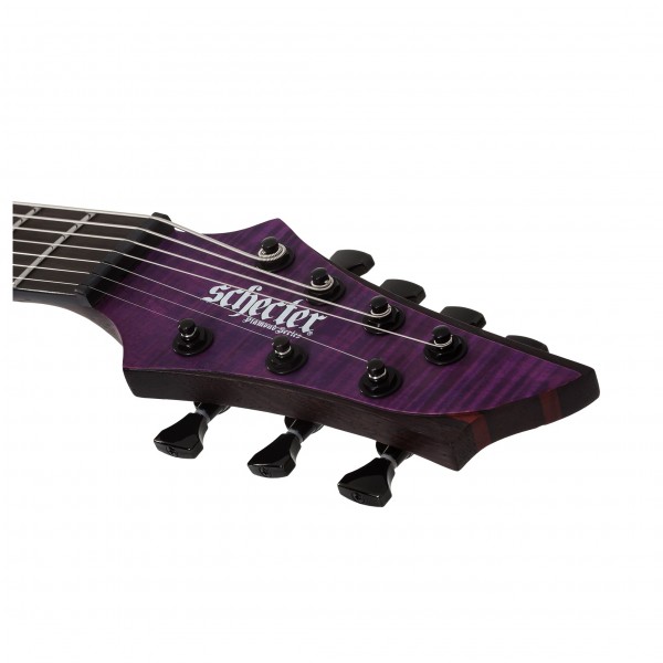 Schecter John Browne TAO 7 String, Satin Trans Purple head