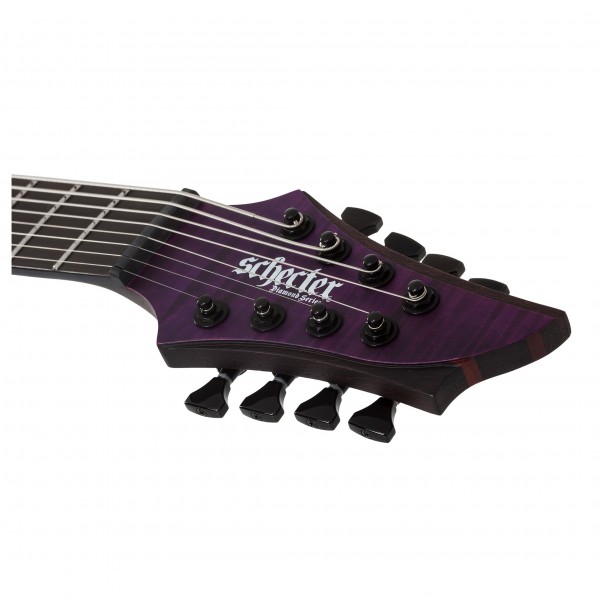 Schecter John Browne TAO 8 String, Satin Trans Purple head