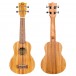 Flight DUS322 Soprano Ukulele, Zebrawood 2