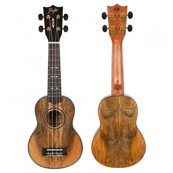 Flight DUS450 Soprano Ukulele, Mango