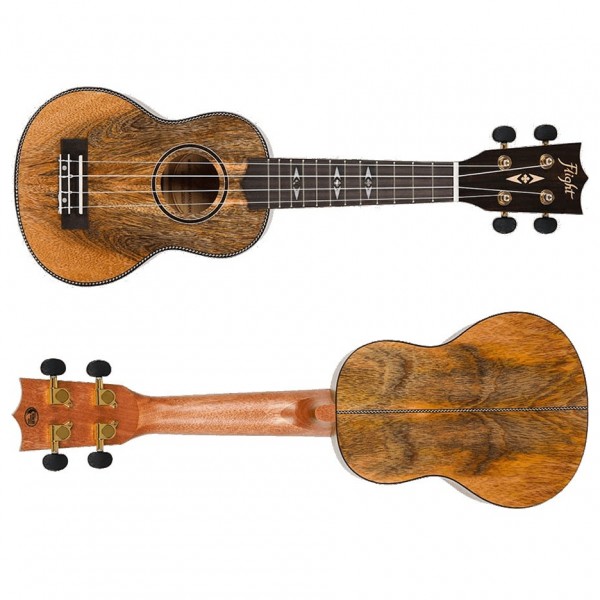 Flight DUS450 Soprano Ukulele, Mango