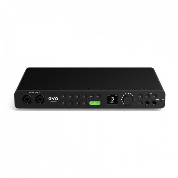 Audient EVO 16 USB Audio Interface - Front Top