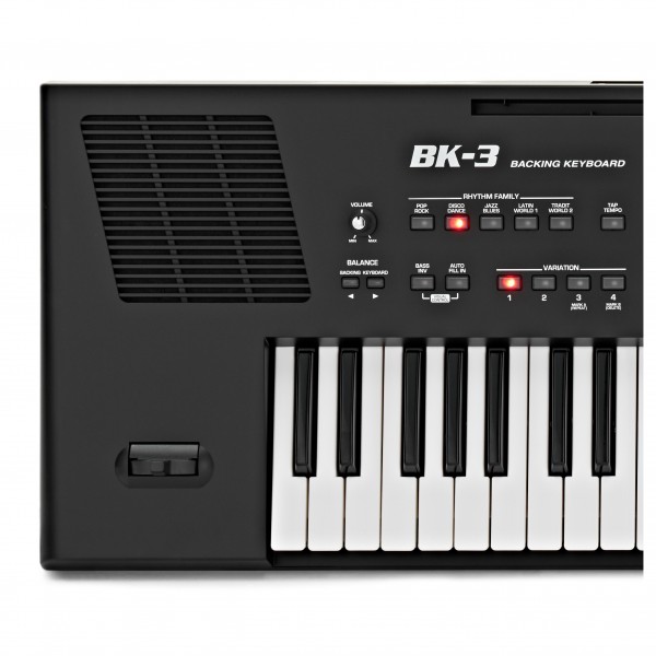 Roland BK-3 Compact Backing Keyboard, Black